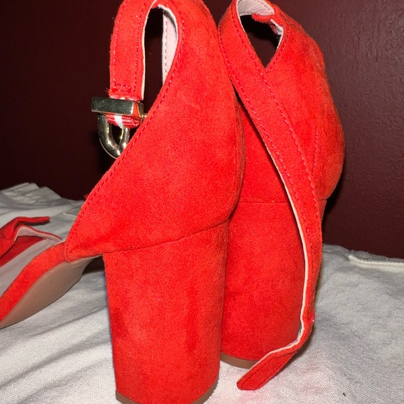 H&M bow tie chucky heels size 6-6.5 - Picture 5 of 7